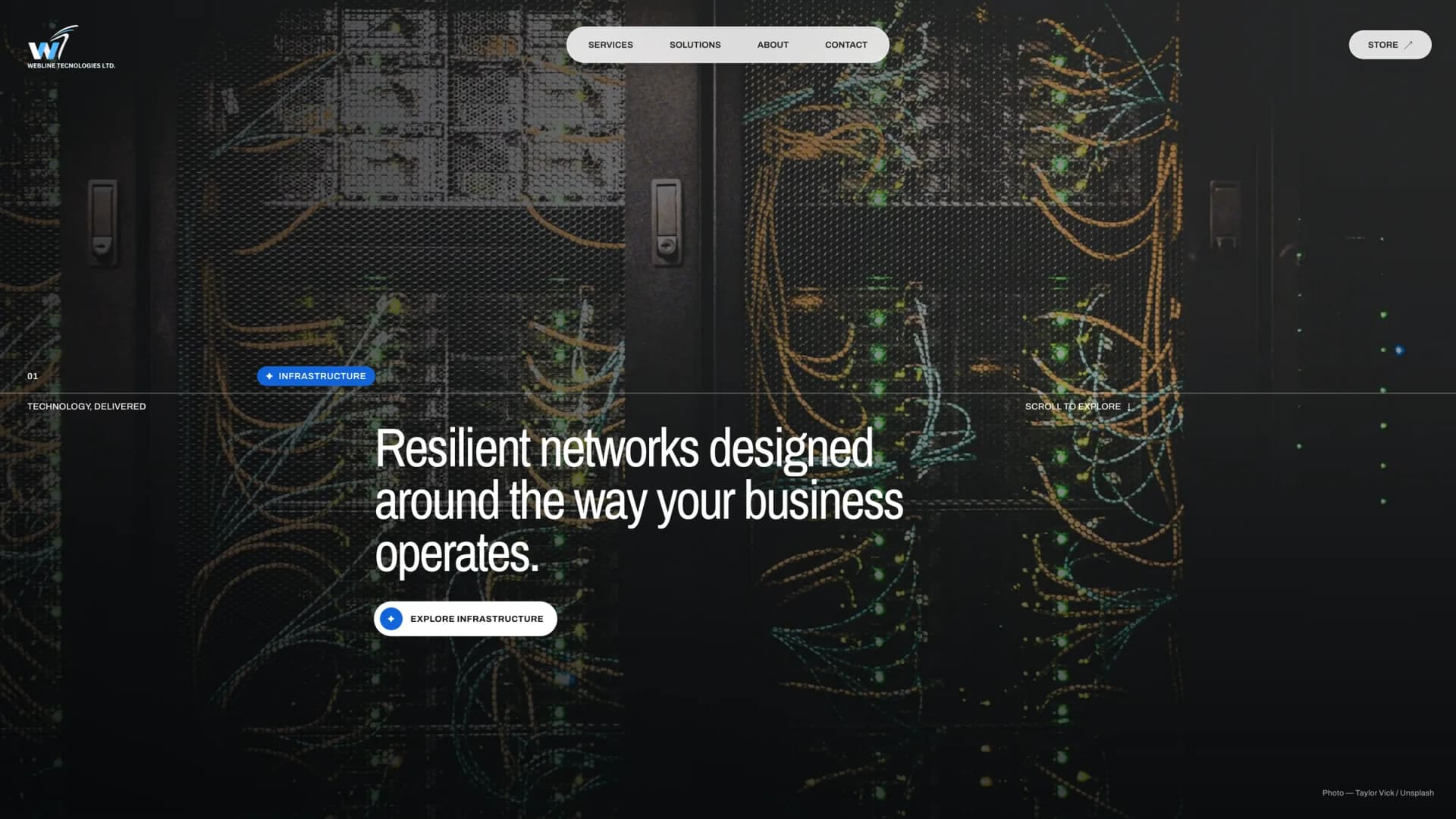 Infrastructure chapter — resilient networks